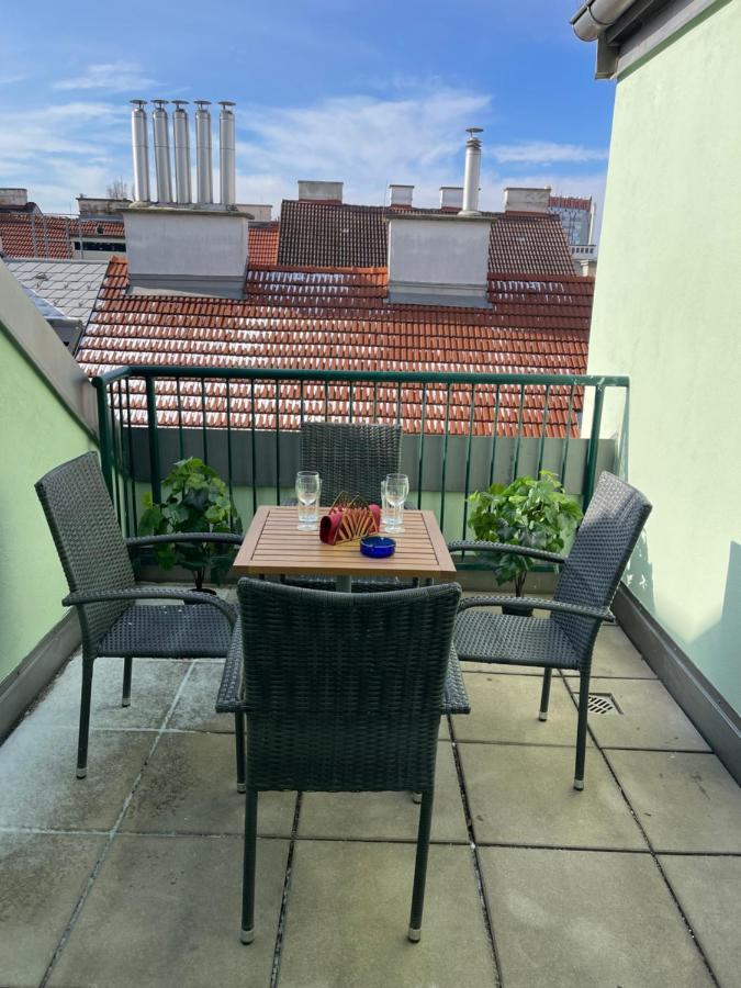 维也纳Dachterrasse Fuer 4 Personen公寓 外观 照片